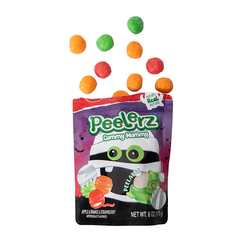 Amos Halloween Peelerz Gummy Mummy Candy (6 oz)