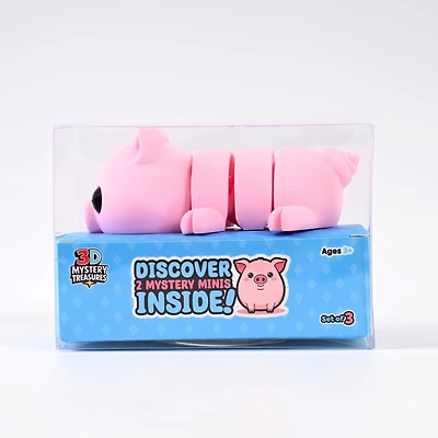 3D Mystery Treasures: Pig Fidget