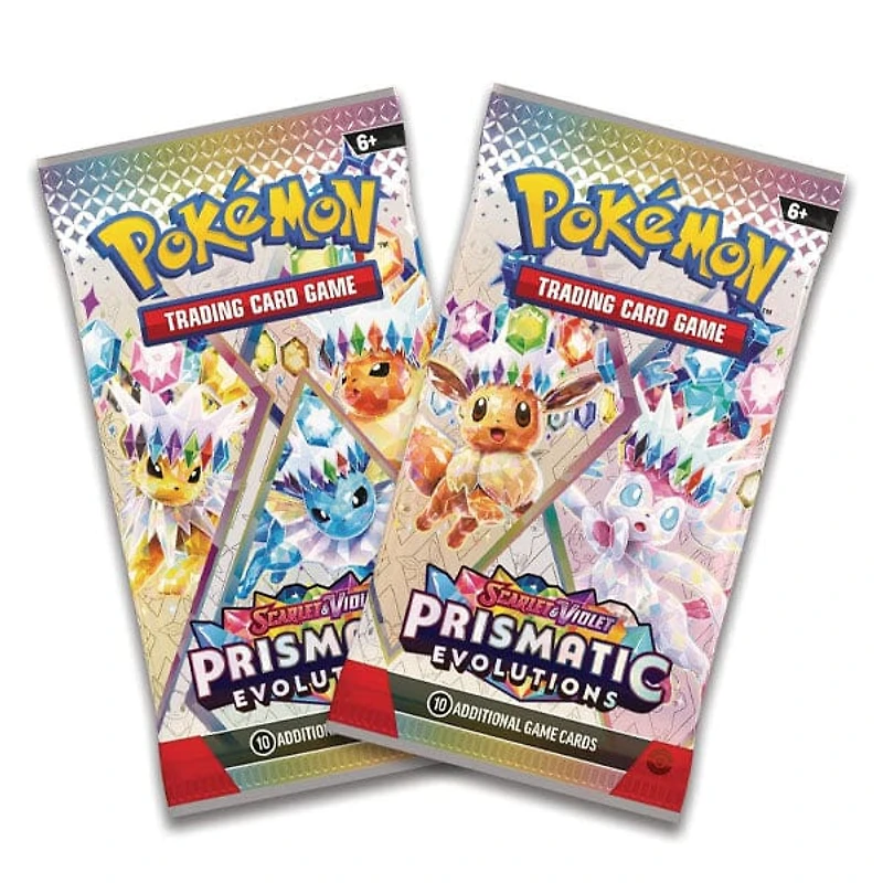 Pokémon TCG: Scarlet & Violet Prismatic Evolutions Collectible Mini Tin (Style Ships Assorted)