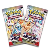 Pokémon TCG: Scarlet & Violet Prismatic Evolutions Collectible Mini Tin (Style Ships Assorted)