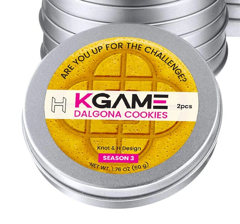 KGAME Dalgona Cookie Tin Season 3 #DalgonaChallenge