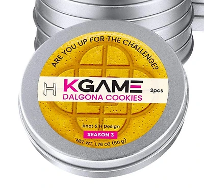 KGAME Dalgona Cookie Tin Season 3 #DalgonaChallenge
