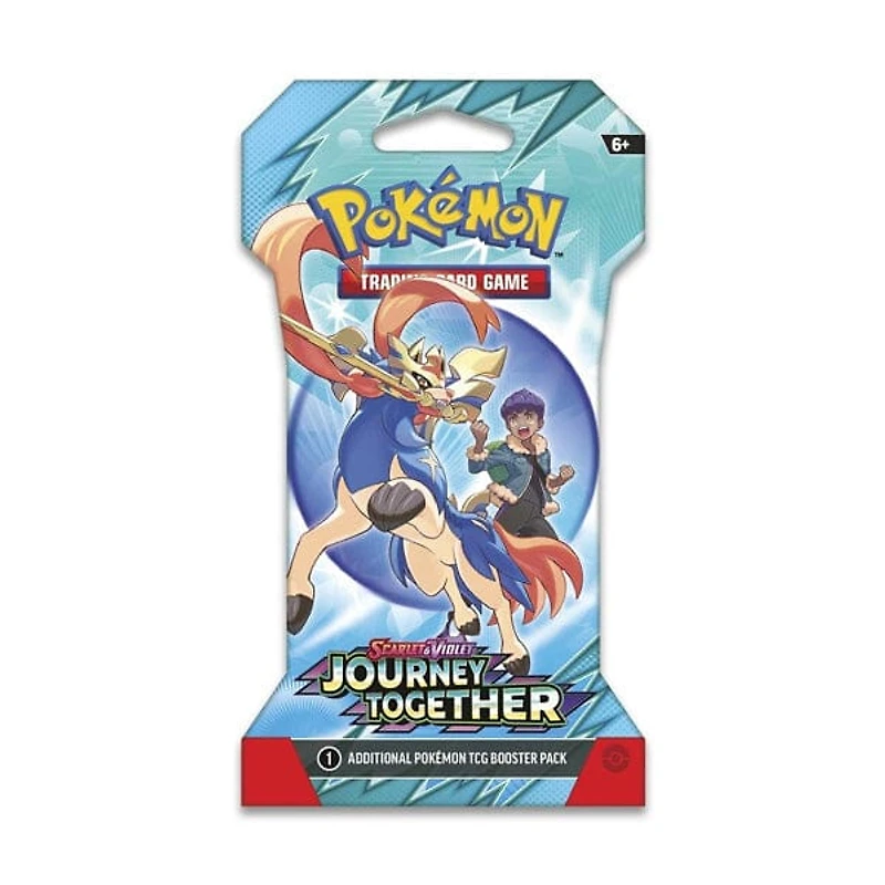 Pokémon TCG: Scarlet & Violet Journey Together Sleeved Booster (1 Pack 10 Cards)