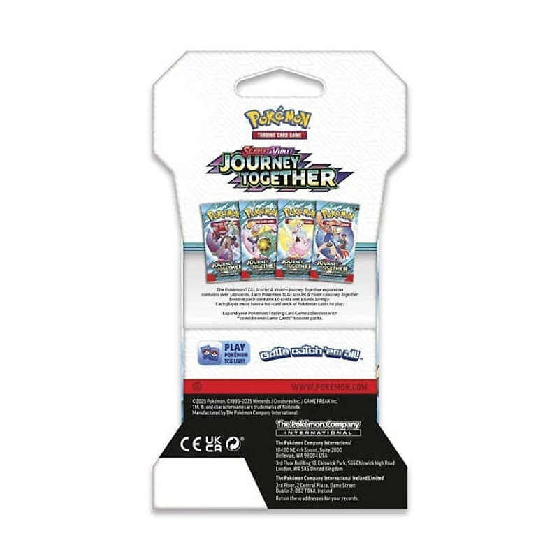 Pokémon TCG: Scarlet & Violet Journey Together Sleeved Booster (1 Pack 10 Cards)