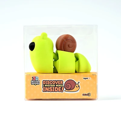 3D Mystery Treasures: Snail Fidget