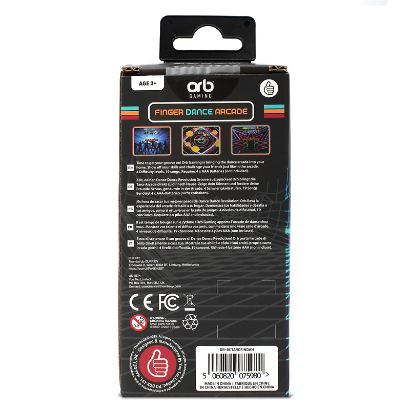 Orb: Mini Finger Dance Arcade Machine