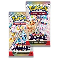 Pokémon TCG: Scarlet & Violet 8.5 Prismatic Evolutions Two-Pack Blister w/ Coin