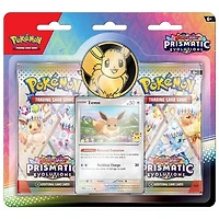 Pokémon TCG: Scarlet & Violet 8.5 Prismatic Evolutions Two-Pack Blister w/ Coin