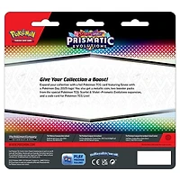 Pokémon TCG: Scarlet & Violet 8.5 Prismatic Evolutions Two-Pack Blister w/ Coin