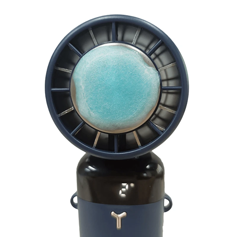 Cool Chill Fan with Ice Plate Blue
