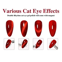 Wow Cat Eye Glitter Gel Nail Polish (5 pcs)