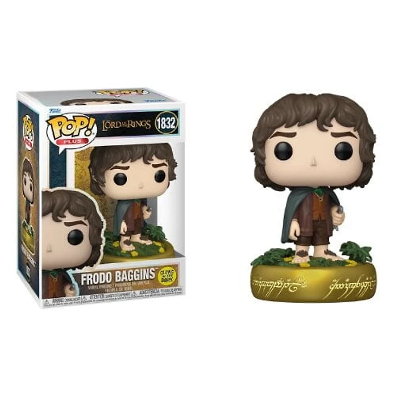 Funko Pop Plus! Movies: The Lord of the Rings – Frodo Baggins with Glow