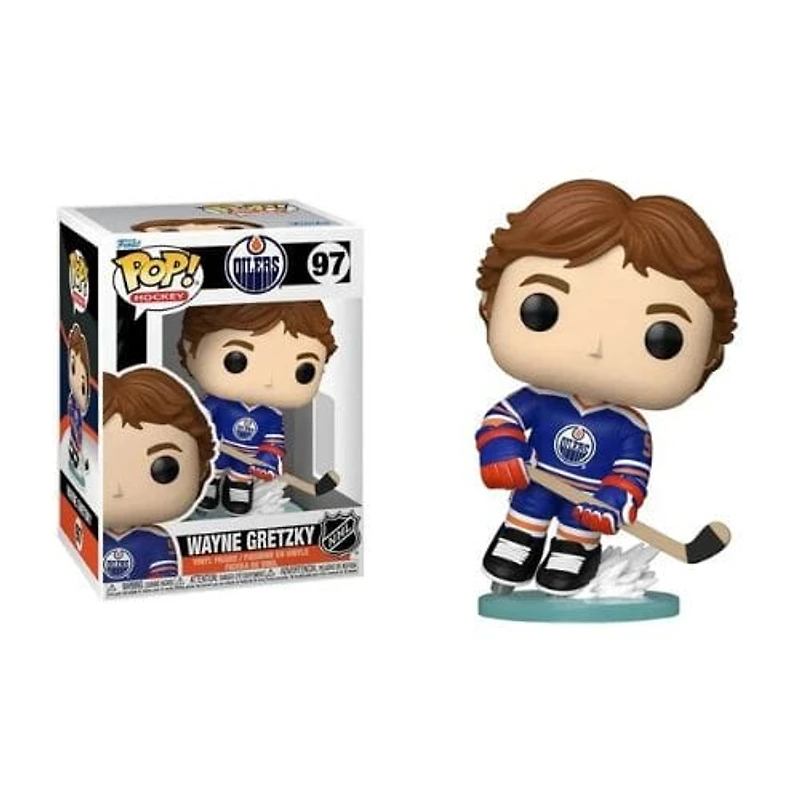 Funko Pop! NHL: Edmonton Oilers - Legend Wayne Gretzky (Rookie) Figure