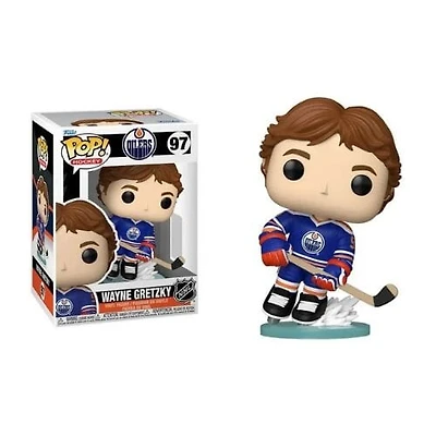 Funko Pop! NHL: Edmonton Oilers - Legend Wayne Gretzky (Rookie) Figure