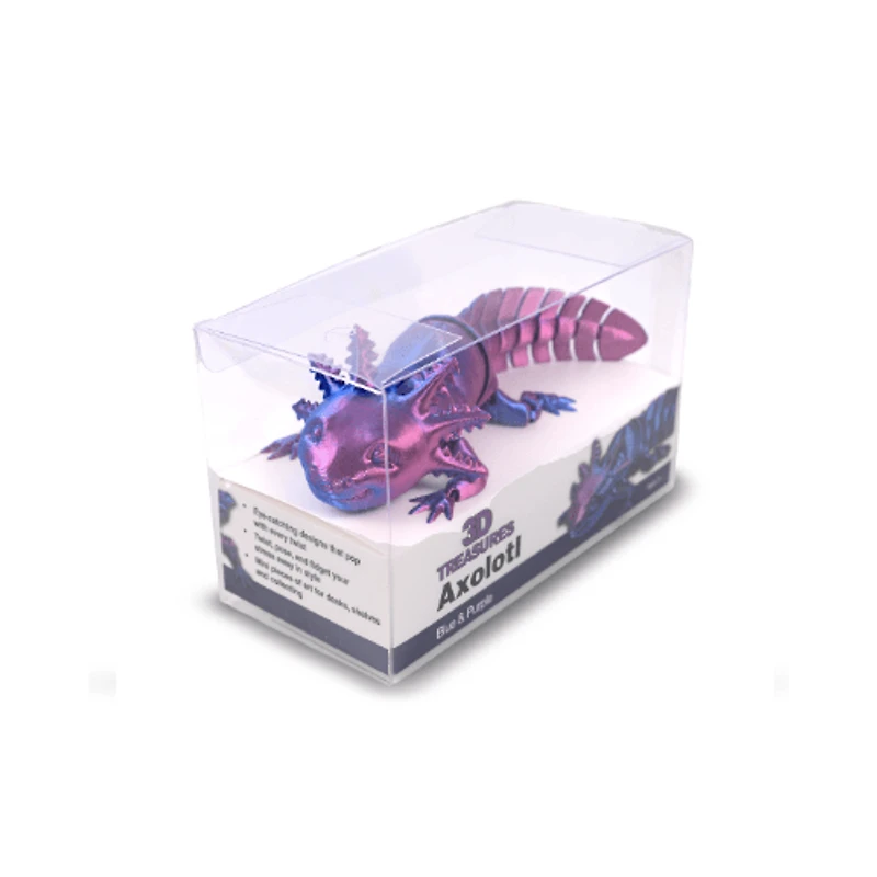 3D Printed Axolotl Fidget Toy - Multiple Colours