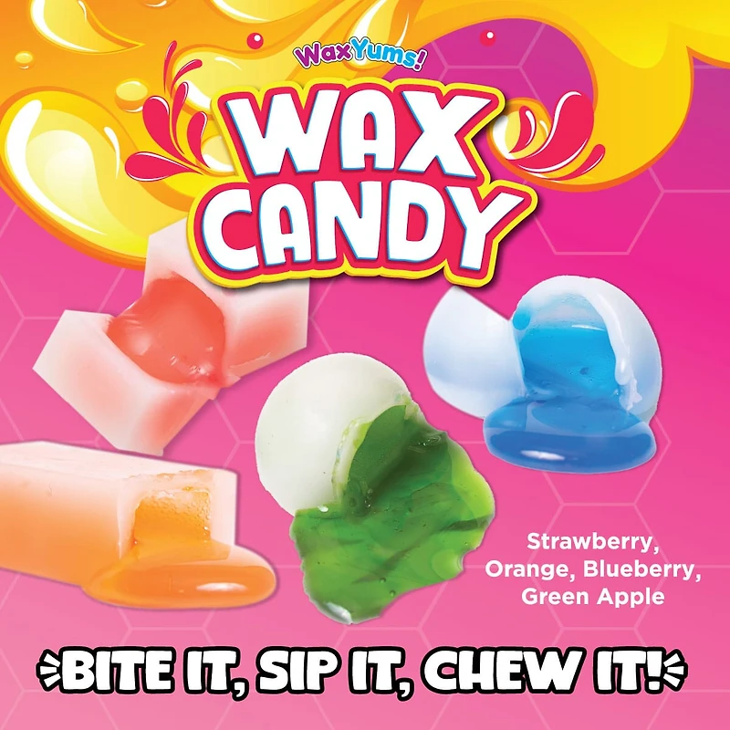 WaxYums! Chewy Gushing Wax Candy (85g)
