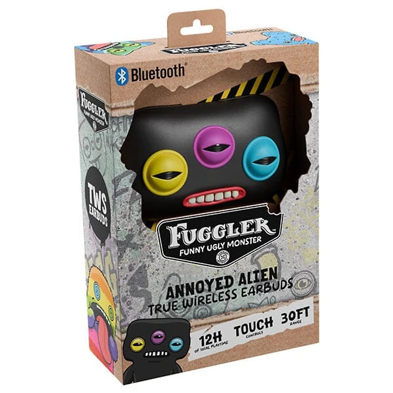 Fuggler Annoyed Alien True Wireless Bluetooth Earbuds