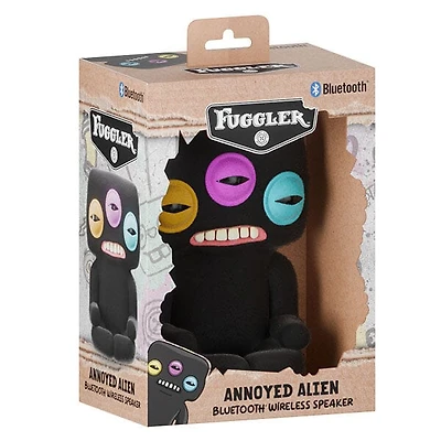Fuggler Annoyed Alien Flocked Bluetooth Wireless Speaker