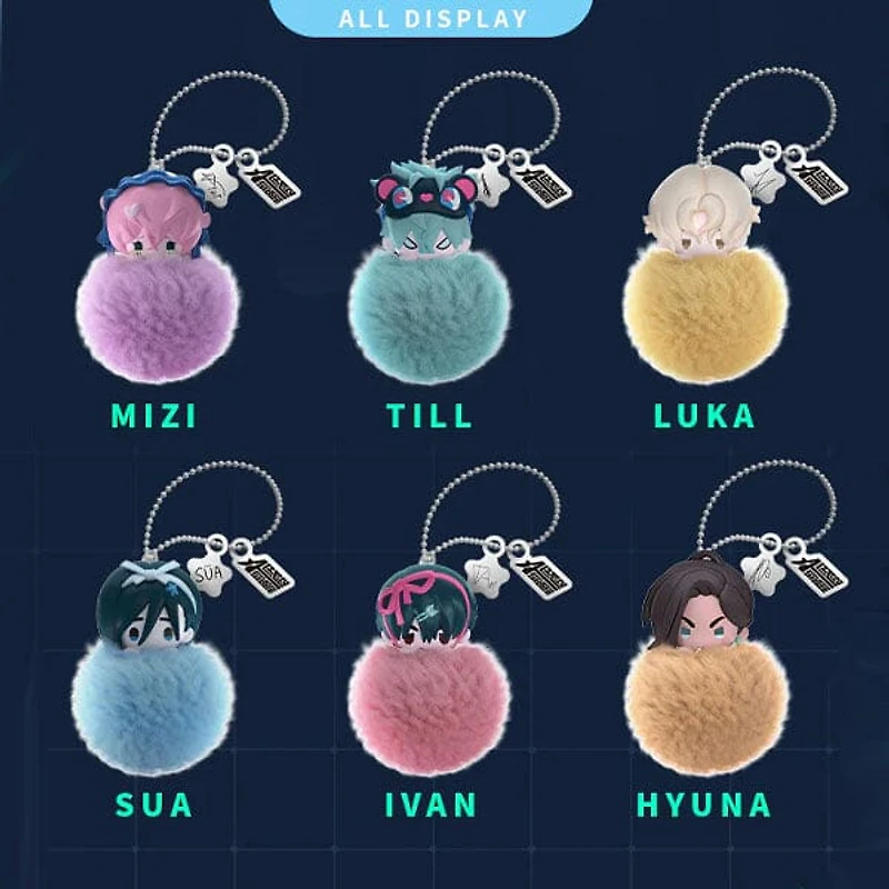 Alien Stage Anime Plush Keychain Freedom Stage Series Blind Box (1pc)