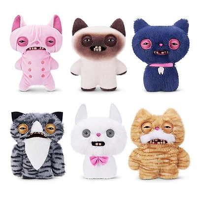 Fuggler Series 1 "Alley Cats" 9" Plush Toys (1pc) Style Ships Assorted
