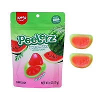 Amos 4D Peelerz Peelable Fruit Gummy Candy (6oz) Multiple Flavors