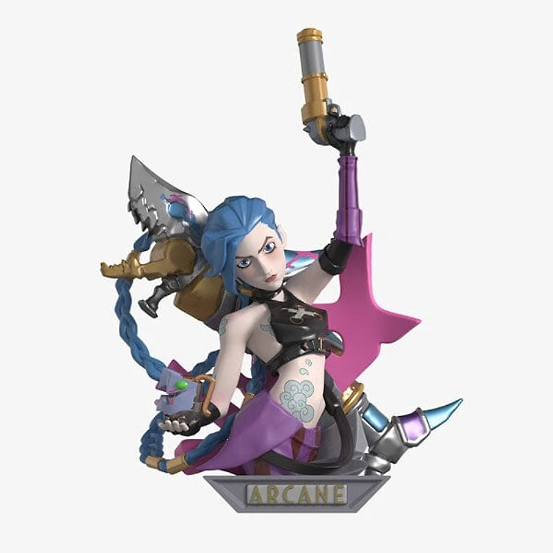 Pop Mart x League Of Legends: Arcane Series Collectible Figurine Blind Box (1pc)
