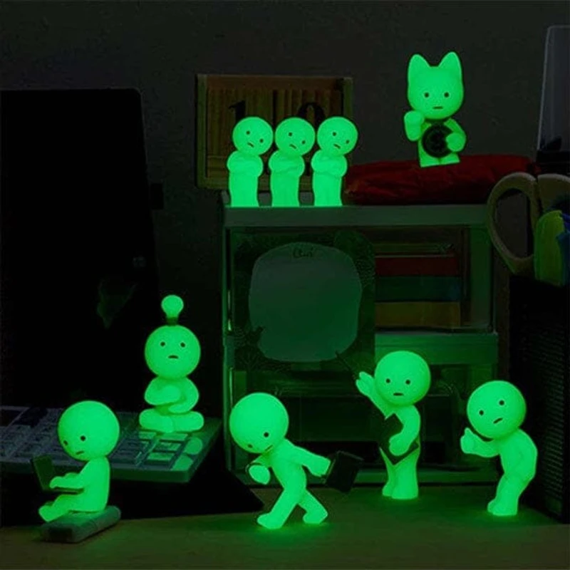 Smiski At Work Series Collectible Glow in the Dark Figurine Blind Box (1pc)