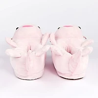 Plush Axolotl Slippers Unisex Rubber Sole Shoe (1 Pair) One-Size-Fits-Most