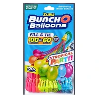 ZURU Bunch O Balloons Tropical Party Self-Sealing Water Balloons (100+ pcs)