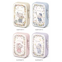 Eiko Elephant Furry Kawaii Plush Keychain Mystery Tin (1pc)
