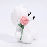 The LOOP Brigade: DIY Mini Crochet Plush Toy Complete Kit For Beginners - Cliff the Bear