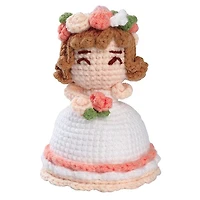 The LOOP Brigade: DIY Crochet Plush Toy Complete Kit For Beginners - Blossom Belle the Bouquet Doll