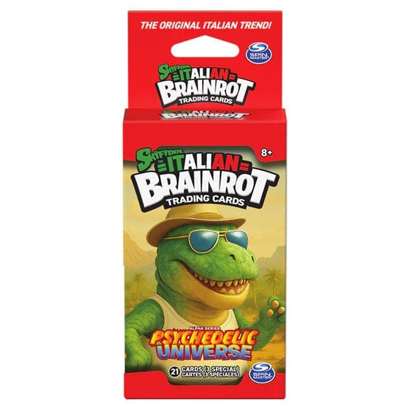 Italian Brainrot TCG: Alpha Series "Psychedelic Universe" Collection Bundle (3 Packs of 7 Cards)