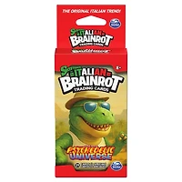Italian Brainrot TCG: Alpha Series "Psychedelic Universe" Collection Bundle (3 Packs of 7 Cards)