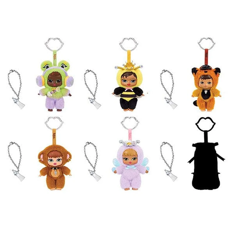 Bratz Bratziez 8" Iconz Bestiez Seriez Plush Keychain Blind Box
