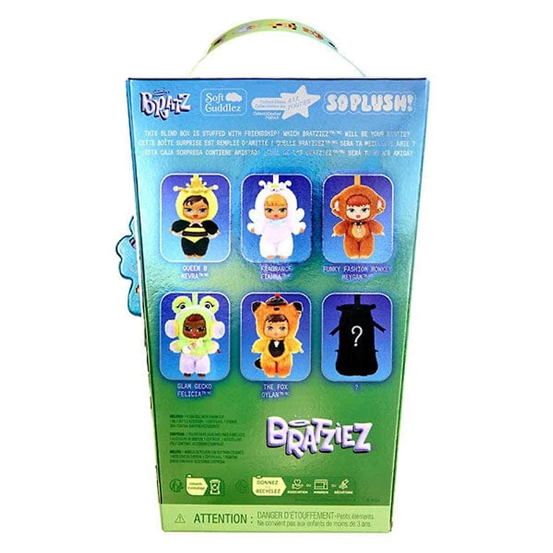 Bratz Bratziez 8" Iconz Bestiez Seriez Plush Keychain Blind Box
