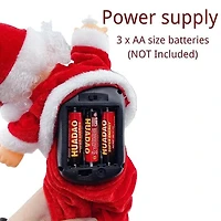 Jolly Moves: Breakdancing Handstand Santa Claus Fun Christmas Decor