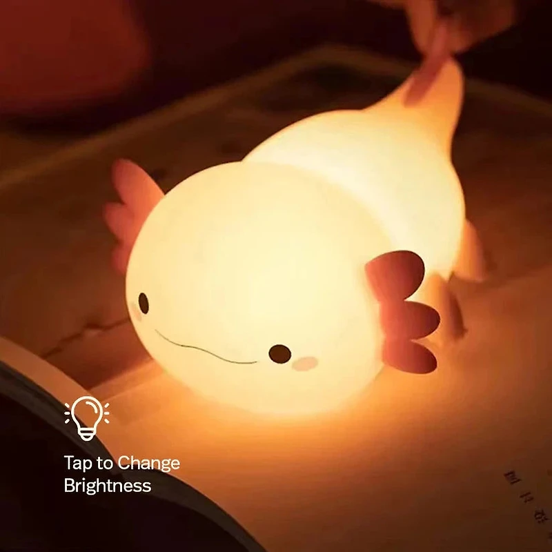 AxoNap: Decorative Axolotl Night Light
