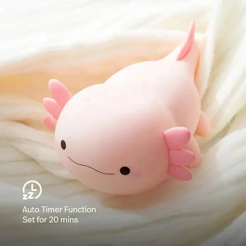 AxoNap: Decorative Axolotl Night Light