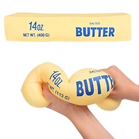 Giant Salted Butter Stick 10" Slow-Rise Squishy Fidget Toy (1pc)