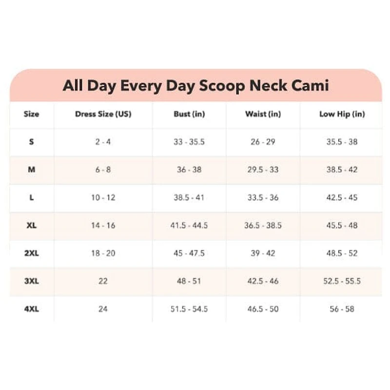 Shapermint Essentials® All Day Every Scoop Neck Cami