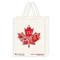 Showcase Exclusive Canada Medium Eco-Friendly Graphic Tote Bag (1pc)