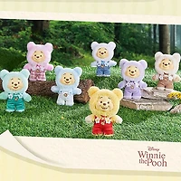TOP TOY x Disney: Winnie The Pooh "Candy Bear" Series Plush Keychain Blind Box (1pc)