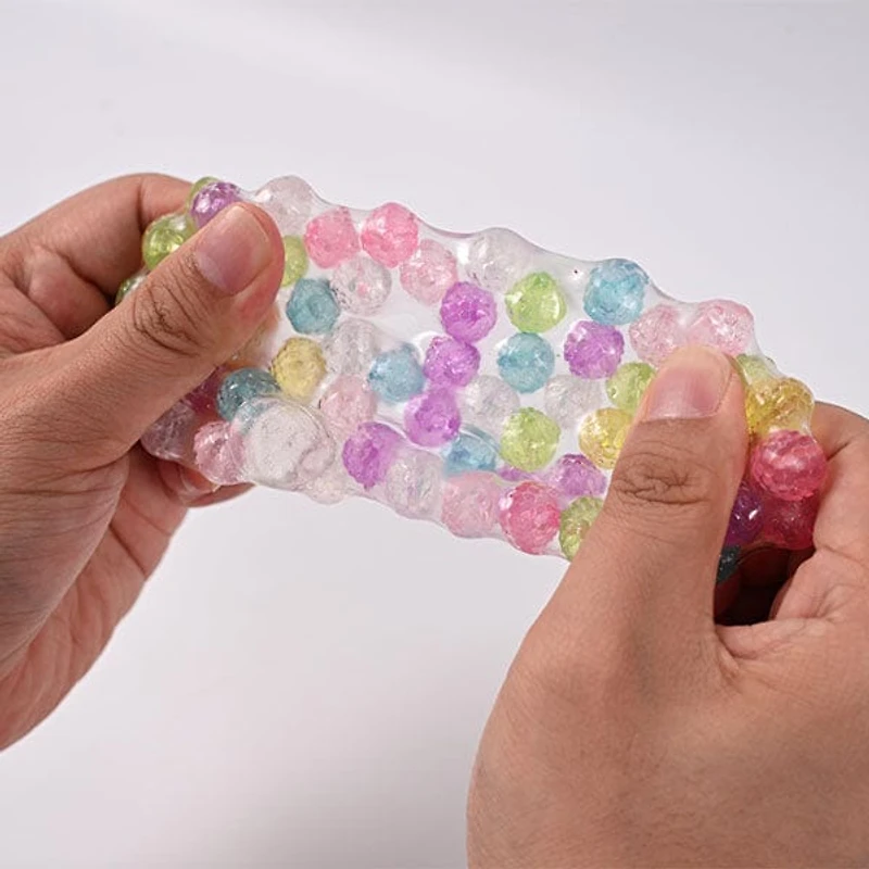 Crunch & Squish Candy Series Crunchy Squishy Stress Ball Fidget Toy (1pc) Color Ships Assorted