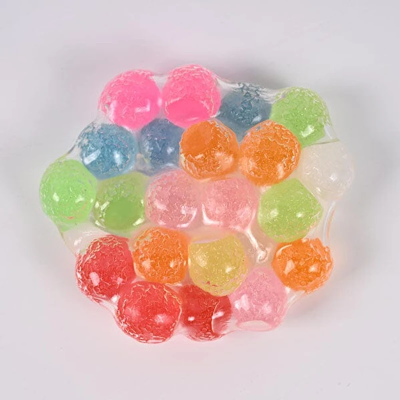 Crunch & Squish Candy Series Crunchy Squishy Stress Ball Fidget Toy (1pc) Color Ships Assorted