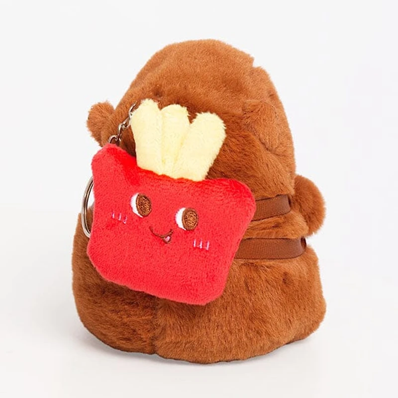 Capybara 5" Kawaii Backpack Bag Charm Hanger Plush Toy (1pc) Multiple Styles