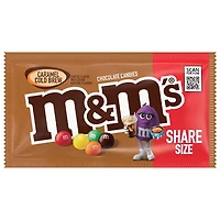 M&M's Caramel Cold Brew Special Edition Chocolate Candy Pouch (2.83oz)