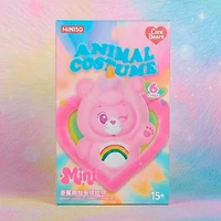 MINISO x Care Bears: Mini "Animal Costume" Series Plush Keychain Blind Box (1pc)