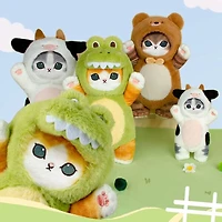 Mofusand© 12" Cat Dress-Up Plush Doll Toy in Crocodile Costume