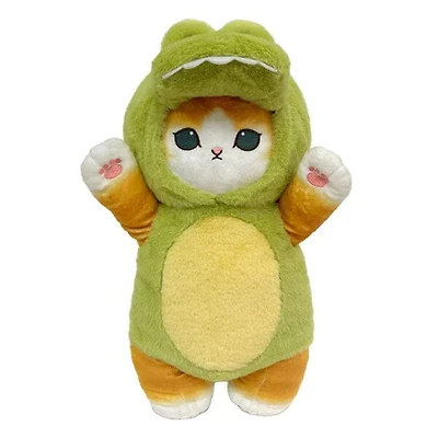 Mofusand© 12" Cat Dress-Up Plush Doll Toy in Crocodile Costume